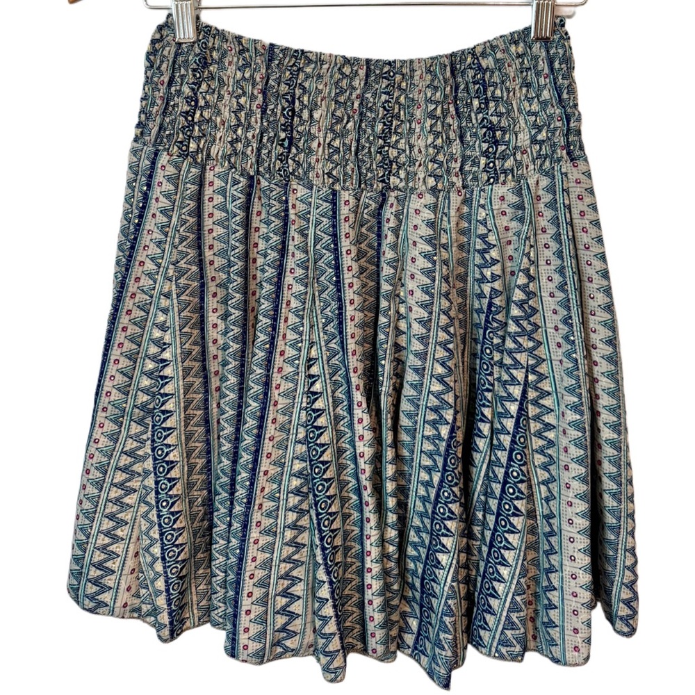 Paani Patterned Mini Skirt
